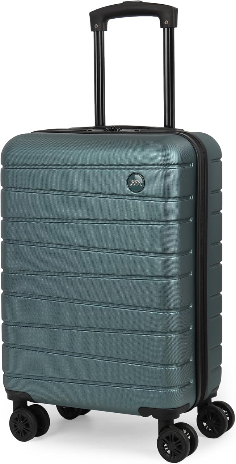 Luggage Sets 2 Piece（16in/30in）ABS Hard Shell Suitcase with Spinner Wheels and NO LOCK,Scratch-Resistant Surface,Lightweight Durable Rolling Suitcase for Men/Women（Rose Gold,16in/30in)