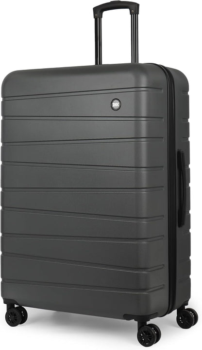 Luggage Sets 2 Piece（16in/30in）ABS Hard Shell Suitcase with Spinner Wheels and NO LOCK,Scratch-Resistant Surface,Lightweight Durable Rolling Suitcase for Men/Women（Rose Gold,16in/30in)