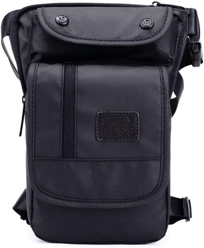 Oxford Hiking Waist Pack Motorcycle Drop Leg Bag for Men Women Bike Riding Cycling Tactical Thigh Fanny Pouch Outdoor Travel Fishing Camping Casual Daypack