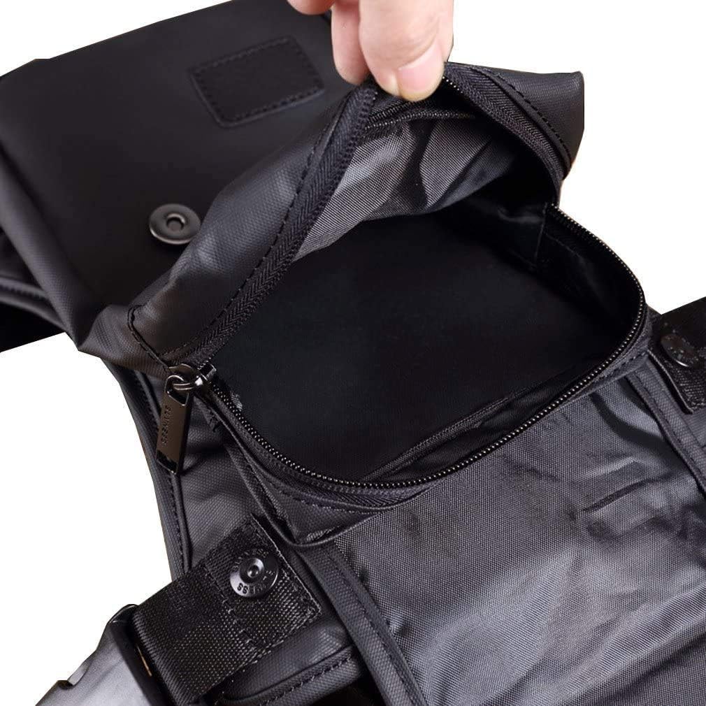 Oxford Hiking Waist Pack Motorcycle Drop Leg Bag for Men Women Bike Riding Cycling Tactical Thigh Fanny Pouch Outdoor Travel Fishing Camping Casual Daypack