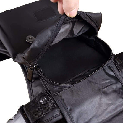 Oxford Hiking Waist Pack Motorcycle Drop Leg Bag for Men Women Bike Riding Cycling Tactical Thigh Fanny Pouch Outdoor Travel Fishing Camping Casual Daypack