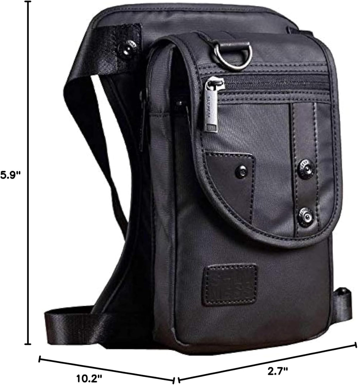 Oxford Hiking Waist Pack Motorcycle Drop Leg Bag for Men Women Bike Riding Cycling Tactical Thigh Fanny Pouch Outdoor Travel Fishing Camping Casual Daypack