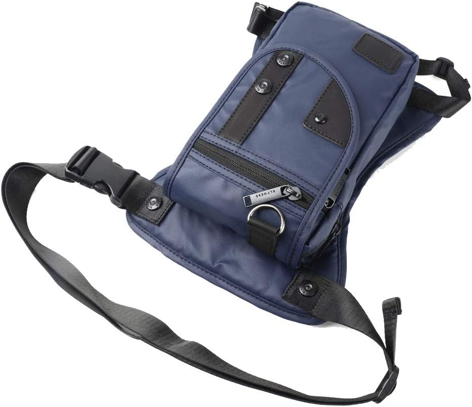 Oxford Hiking Waist Pack Motorcycle Drop Leg Bag for Men Women Bike Riding Cycling Tactical Thigh Fanny Pouch Outdoor Travel Fishing Camping Casual Daypack