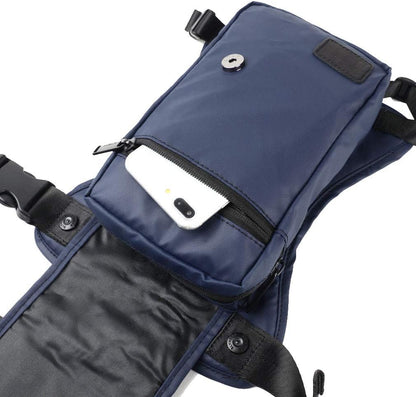 Oxford Hiking Waist Pack Motorcycle Drop Leg Bag for Men Women Bike Riding Cycling Tactical Thigh Fanny Pouch Outdoor Travel Fishing Camping Casual Daypack