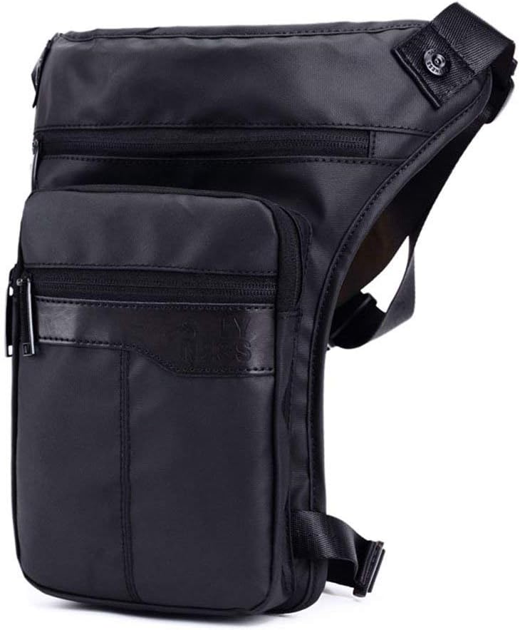 Oxford Hiking Waist Pack Motorcycle Drop Leg Bag for Men Women Bike Riding Cycling Tactical Thigh Fanny Pouch Outdoor Travel Fishing Camping Casual Daypack