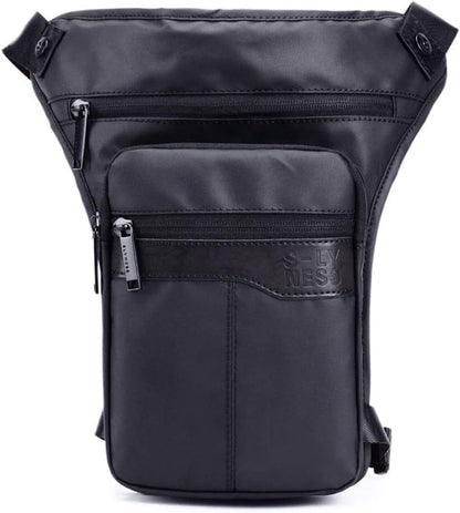 Oxford Hiking Waist Pack Motorcycle Drop Leg Bag for Men Women Bike Riding Cycling Tactical Thigh Fanny Pouch Outdoor Travel Fishing Camping Casual Daypack
