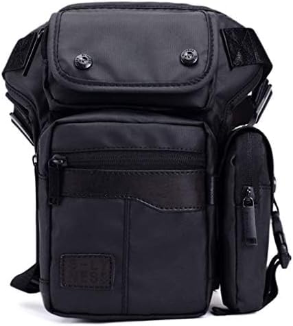Oxford Hiking Waist Pack Motorcycle Drop Leg Bag for Men Women Bike Riding Cycling Tactical Thigh Fanny Pouch Outdoor Travel Fishing Camping Casual Daypack