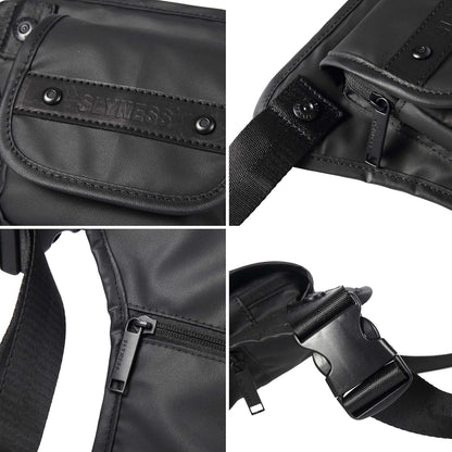 Oxford Hiking Waist Pack Motorcycle Drop Leg Bag for Men Women Bike Riding Cycling Tactical Thigh Fanny Pouch Outdoor Travel Fishing Camping Casual Daypack