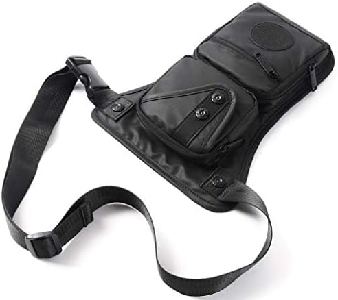 Oxford Hiking Waist Pack Motorcycle Drop Leg Bag for Men Women Bike Riding Cycling Tactical Thigh Fanny Pouch Outdoor Travel Fishing Camping Casual Daypack