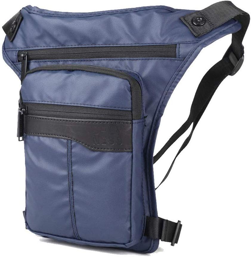 Oxford Hiking Waist Pack Motorcycle Drop Leg Bag for Men Women Bike Riding Cycling Tactical Thigh Fanny Pouch Outdoor Travel Fishing Camping Casual Daypack