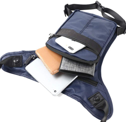 Oxford Hiking Waist Pack Motorcycle Drop Leg Bag for Men Women Bike Riding Cycling Tactical Thigh Fanny Pouch Outdoor Travel Fishing Camping Casual Daypack