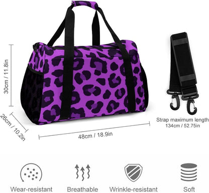 Travel and Gym Bag Duffel Easy Access Design Sports Weekender Overnight Carry On