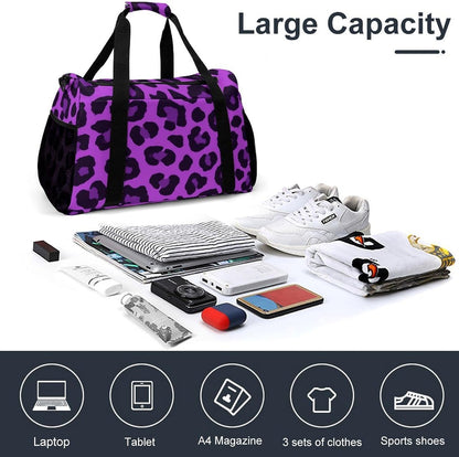 Travel and Gym Bag Duffel Easy Access Design Sports Weekender Overnight Carry On