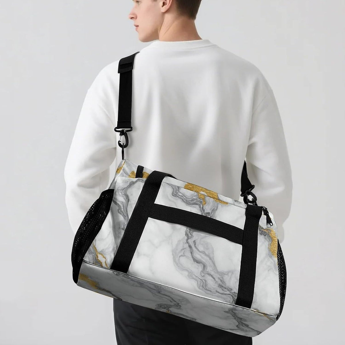 Travel and Gym Bag Duffel Easy Access Design Sports Weekender Overnight Carry On