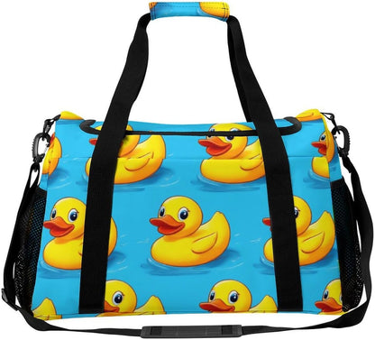 Travel and Gym Bag Duffel Easy Access Design Sports Weekender Overnight Carry On