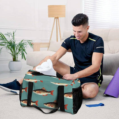 Travel and Gym Bag Duffel Easy Access Design Sports Weekender Overnight Carry On