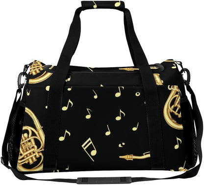 Travel and Gym Bag Duffel Easy Access Design Sports Weekender Overnight Carry On