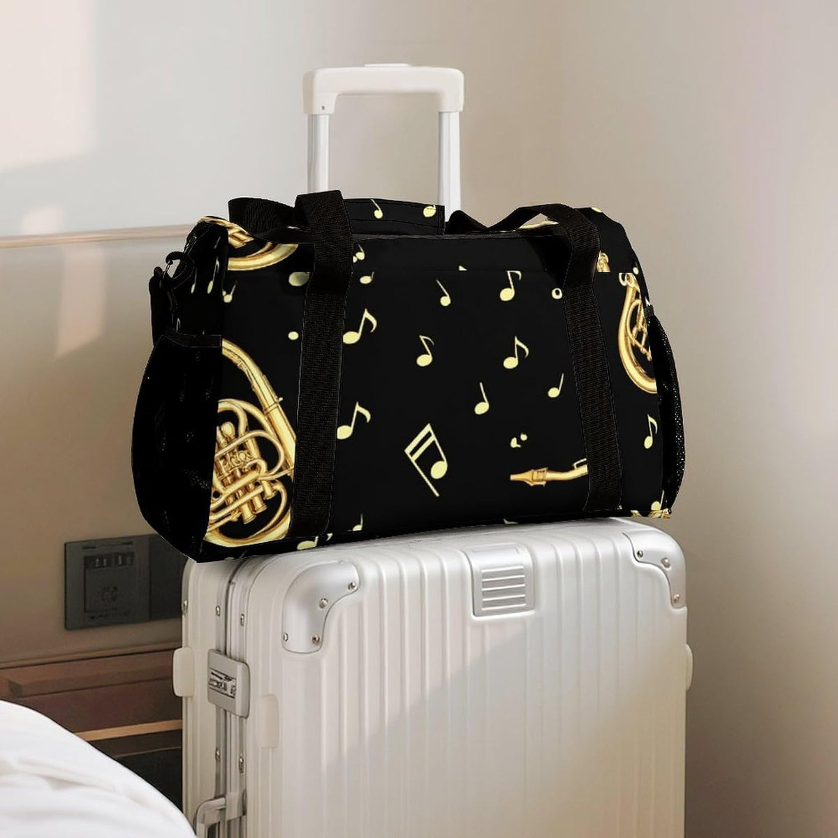 Travel and Gym Bag Duffel Easy Access Design Sports Weekender Overnight Carry On