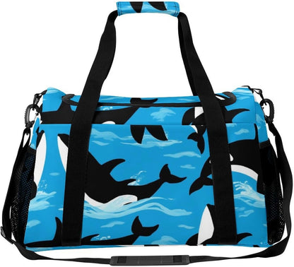 Travel and Gym Bag Duffel Easy Access Design Sports Weekender Overnight Carry On