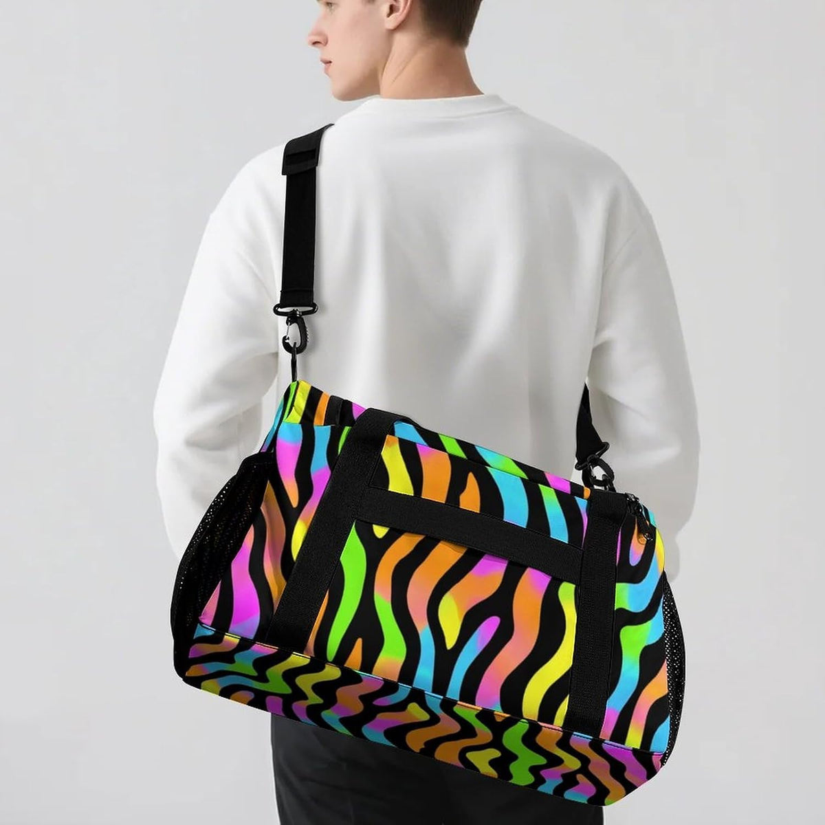 Travel and Gym Bag Duffel Easy Access Design Sports Weekender Overnight Carry On