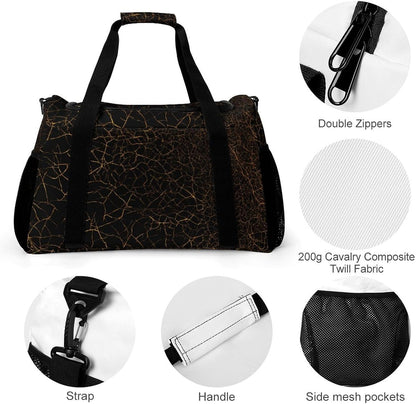 Travel and Gym Bag Duffel Easy Access Design Sports Weekender Overnight Carry On