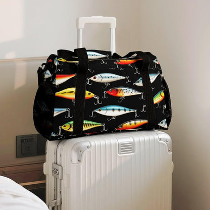 Travel and Gym Bag Duffel Easy Access Design Sports Weekender Overnight Carry On