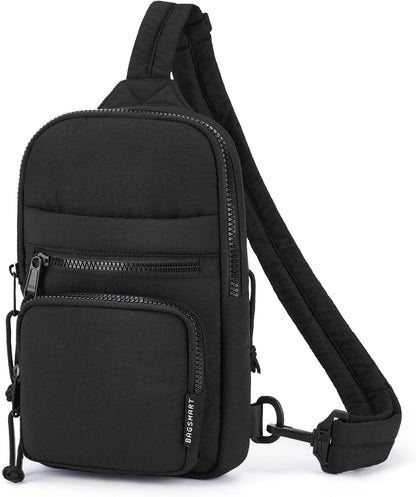Crossbody Sling Bags for Women, Small Crossbody Purse Fanny Packs with Adjustable Strap, Sling Backpck for travel