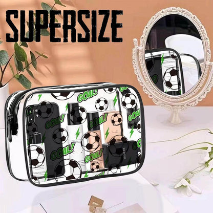 TSA Approved Toiletry Bag - 3 Pack Clear Travel Bags for Toiletries, Carry on Airport Airline Compliant Bag,Makeup Bags Clear Toiletry bags Quart Size Travel Bag,Black