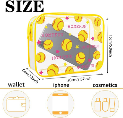 TSA Approved Toiletry Bag - 3 Pack Clear Travel Bags for Toiletries, Carry on Airport Airline Compliant Bag,Makeup Bags Clear Toiletry bags Quart Size Travel Bag,Black