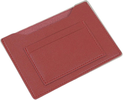 Premium PU Travel Passports Case with Ticket Holders Water Resistant Materials and Organized Storage for Frequent Flyers Multifunctional PU Leather Card Holders, B, One Size