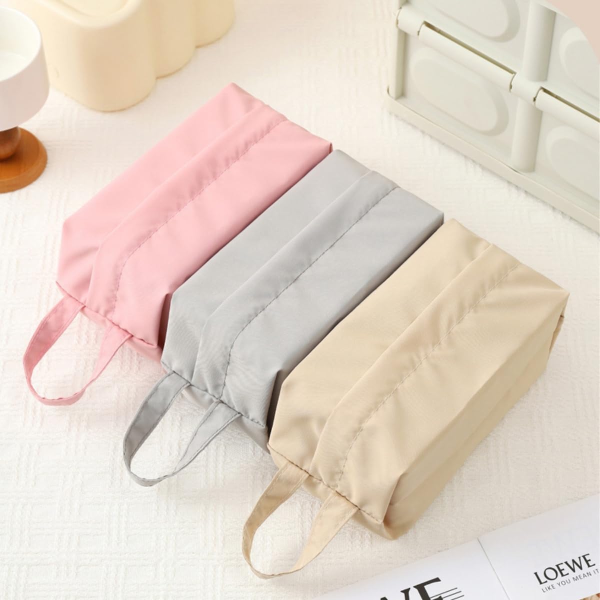 2 Pack Travel Underwear Organize Storage Bag Luggage Clothes Cosmetic Bag Toiletry Bag Packing Cubes for Suitcase