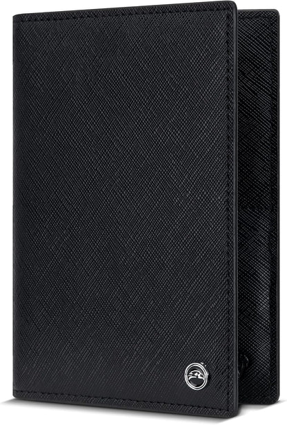 2 Passport Holder - Travel Essentials, RFID Blocking Wallet Credit Card Organiser, Plain Accessories Slim Cover For Men & Women | Travel Essentials