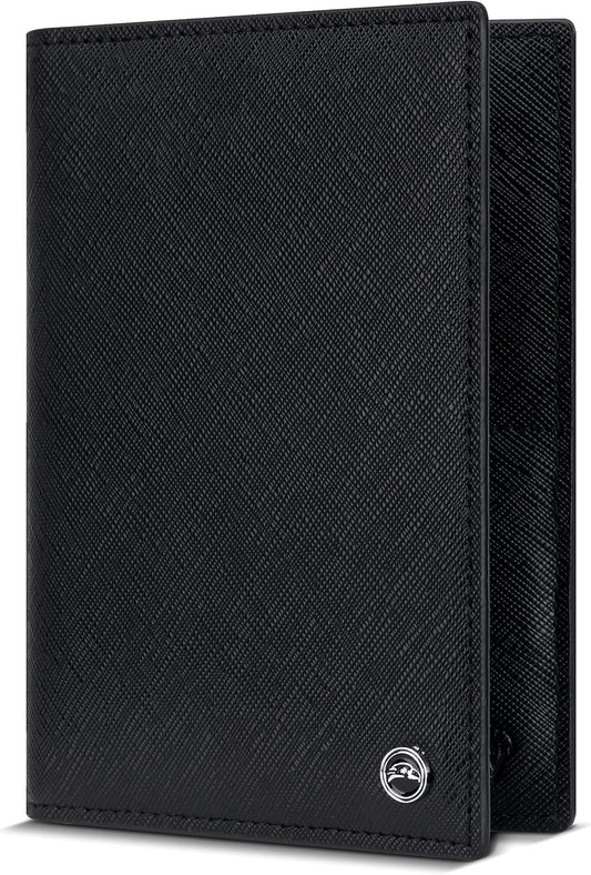 2 Passport Holder - Travel Essentials, RFID Blocking Wallet Credit Card Organiser, Plain Accessories Slim Cover For Men & Women | Travel Essentials