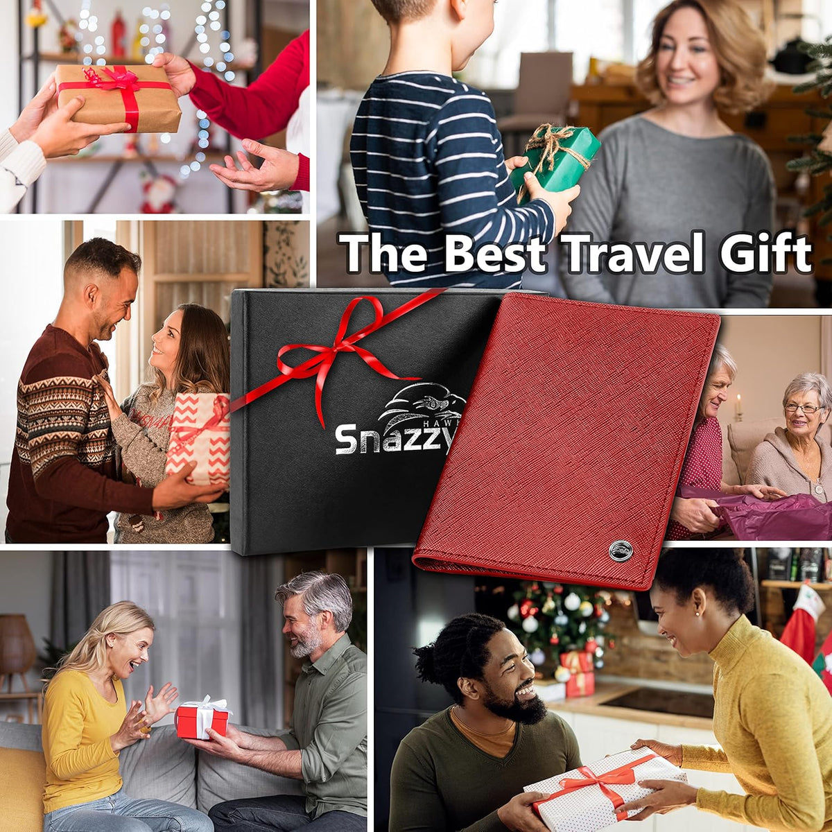 2 Passport Holder - Travel Essentials, RFID Blocking Wallet Credit Card Organiser, Plain Accessories Slim Cover For Men & Women | Travel Essentials