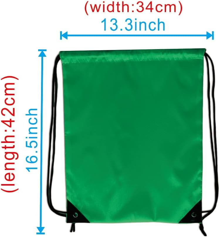 Drawstring Backpack Bulk 50 Packs Draw String Bags for Gym Sports Trip Pedestrianism Cinch Sack DIY for Women Men (black)