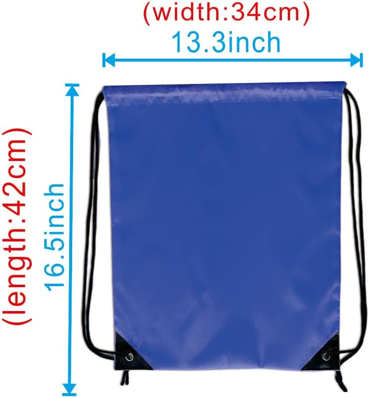 Drawstring Backpack Bulk 50 Packs Draw String Bags for Gym Sports Trip Pedestrianism Cinch Sack DIY for Women Men (black)