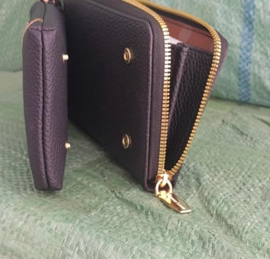 Women Sling Cross-Body Wallet with Mobile Cell Phone Holder, Crossbody Bags for Women Travel