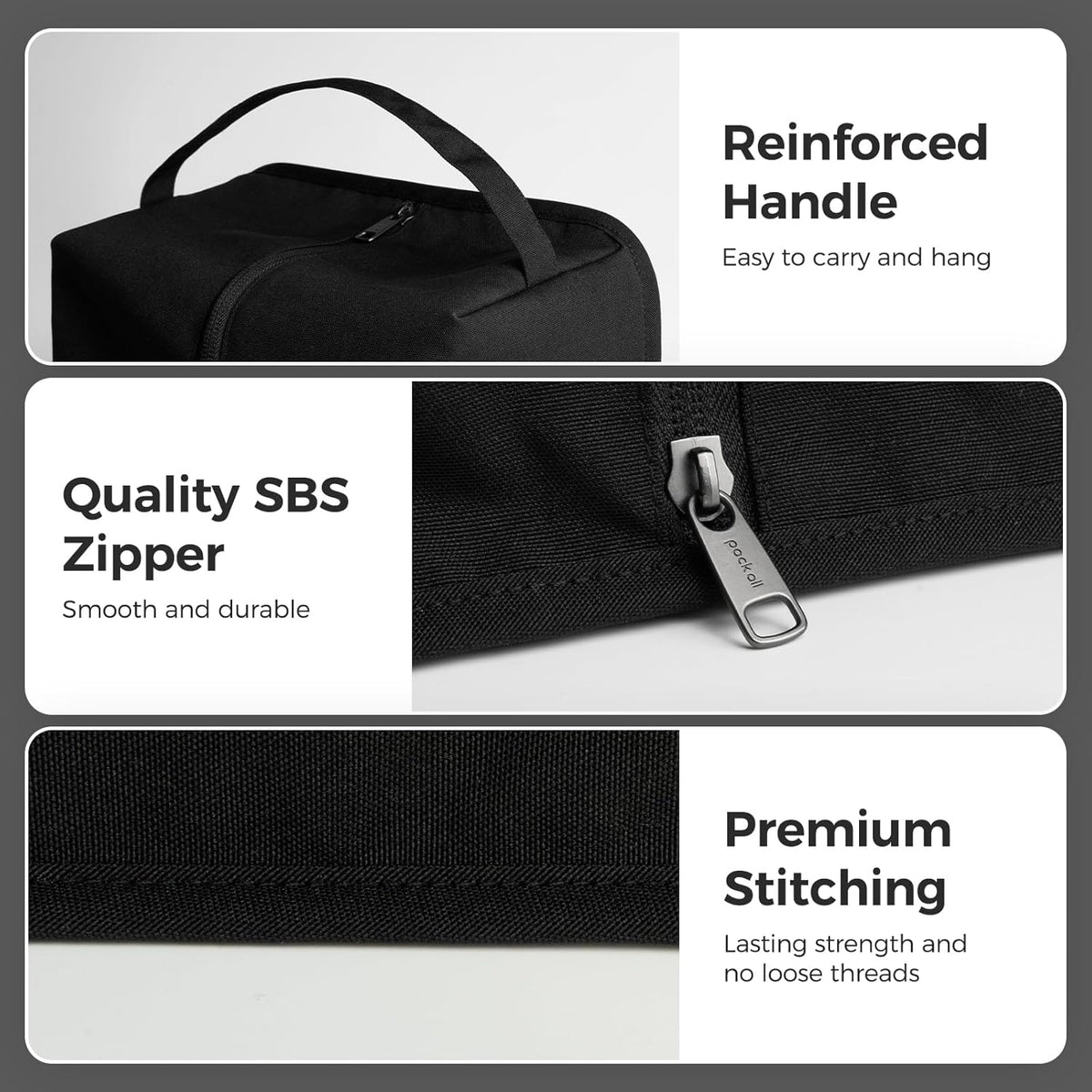 Stylish Shoe Bag for Travel, Water-Resistant Shoe Pouch for Gym, Smell-Proof Soccer Cleats Bag for Sport (Dark Blue)