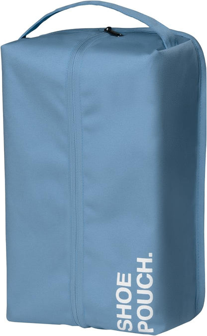 Stylish Shoe Bag for Travel, Water-Resistant Shoe Pouch for Gym, Smell-Proof Soccer Cleats Bag for Sport (Dark Blue)