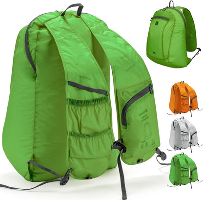 20L Lightweight Packable Backpack for Man Woman, Ultra Light Foldable Water Resistan Hiking Daypack for Travel (Green)
