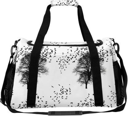 Overnight Weekender Duffel Bag Lightweight Carry On Travel Tote Bag Foldable for Men Women Gym