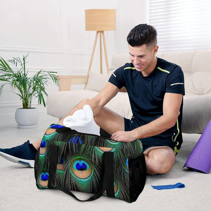 Overnight Weekender Duffel Bag Lightweight Carry On Travel Tote Bag Foldable for Men Women Gym