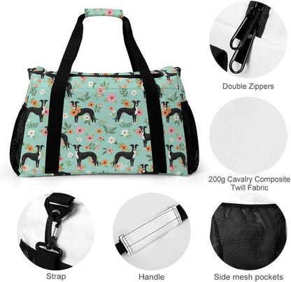 Overnight Weekender Duffel Bag Lightweight Carry On Travel Tote Bag Foldable for Men Women Gym