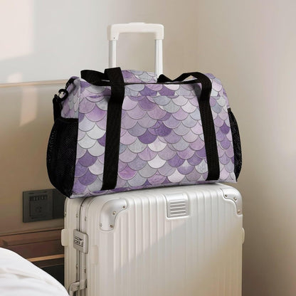 Overnight Weekender Duffel Bag Lightweight Carry On Travel Tote Bag Foldable for Men Women Gym