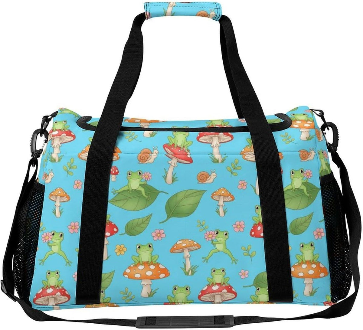 Overnight Weekender Duffel Bag Lightweight Carry On Travel Tote Bag Foldable for Men Women Gym