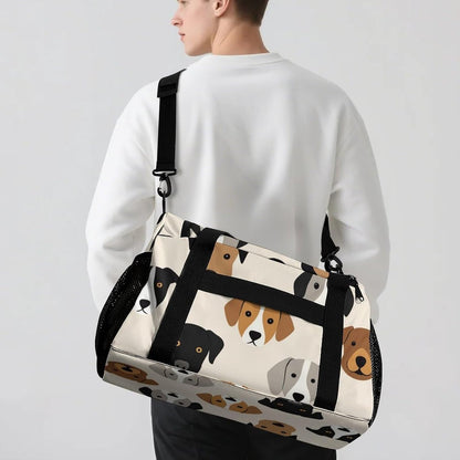 Women Large Lightweight Travel Duffel Bag Foldable Carry On Overnight Weekender Tote Bag Gym