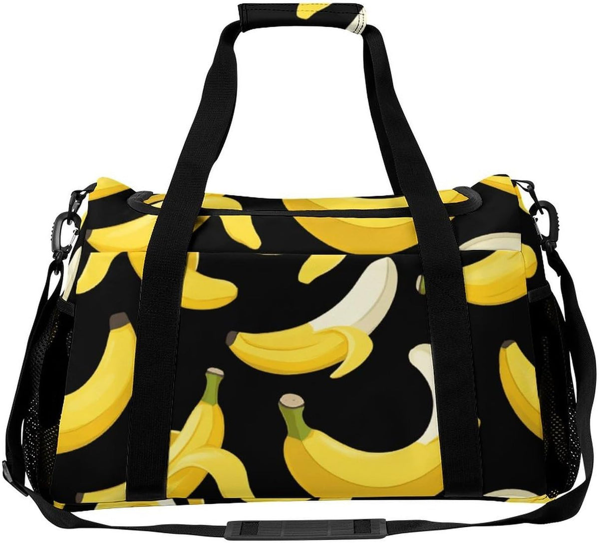 Women Large Lightweight Travel Duffel Bag Foldable Carry On Overnight Weekender Tote Bag Gym