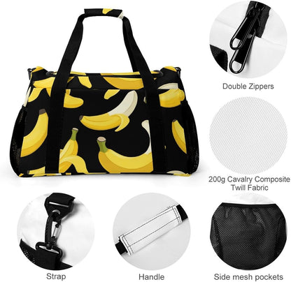 Women Large Lightweight Travel Duffel Bag Foldable Carry On Overnight Weekender Tote Bag Gym