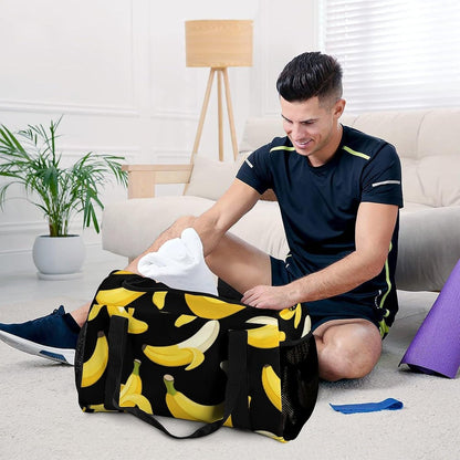 Women Large Lightweight Travel Duffel Bag Foldable Carry On Overnight Weekender Tote Bag Gym