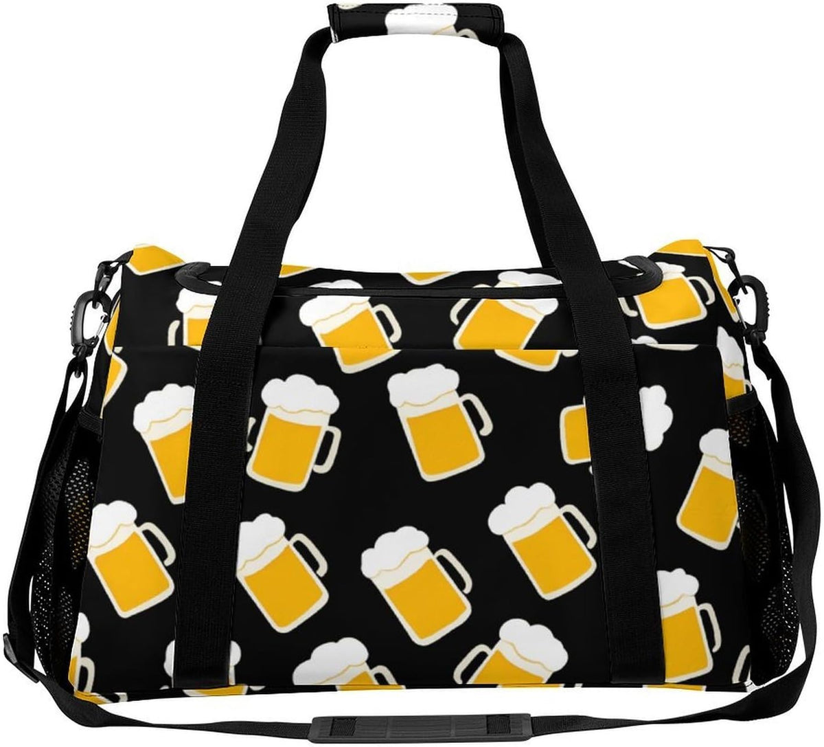 Women Large Lightweight Travel Duffel Bag Foldable Carry On Overnight Weekender Tote Bag Gym